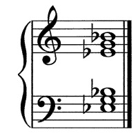 E-flat Piano Chords